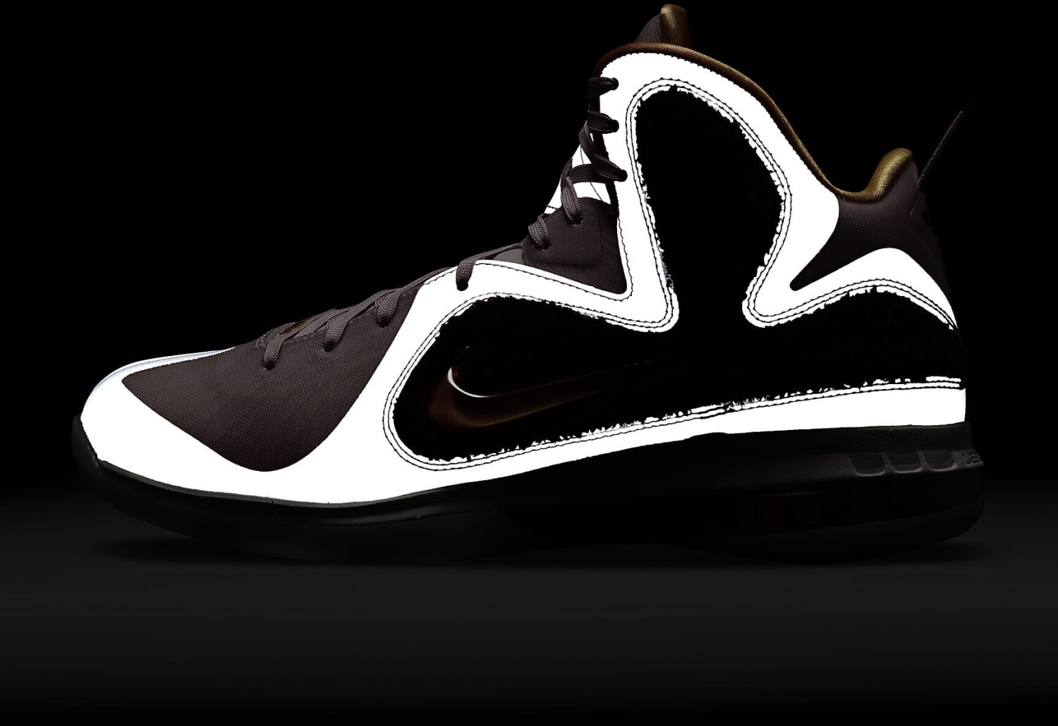 Nike LeBron IX regal pink velvet brown blanco multicolor ab 109 90