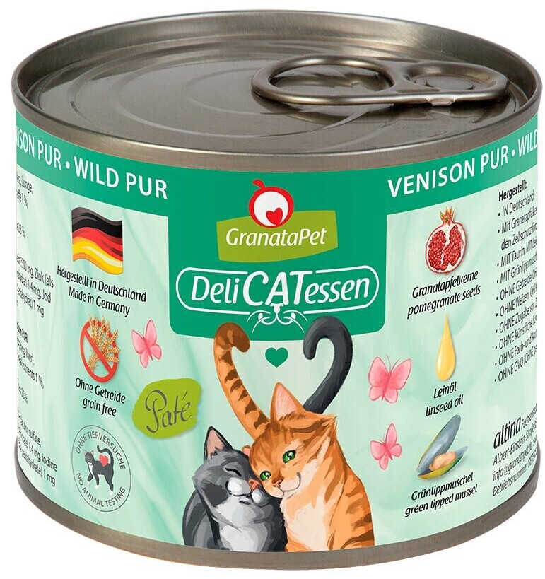 GranataPet DeliCatessen Pure Venison Can
