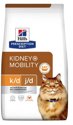 Hill's Prescription Diet Feline k/d + Mobility Chicken Dry 3kg