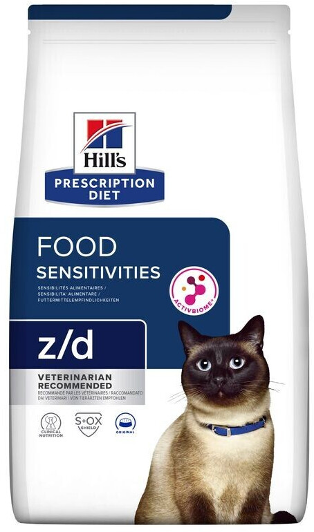 Hill's Prescription Diet Feline z/d Food Sensitivities dry food 1,5kg