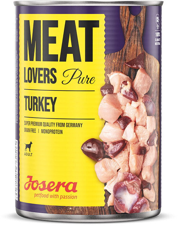 Josera Meat Lovers Pure Turkey wet food 800g