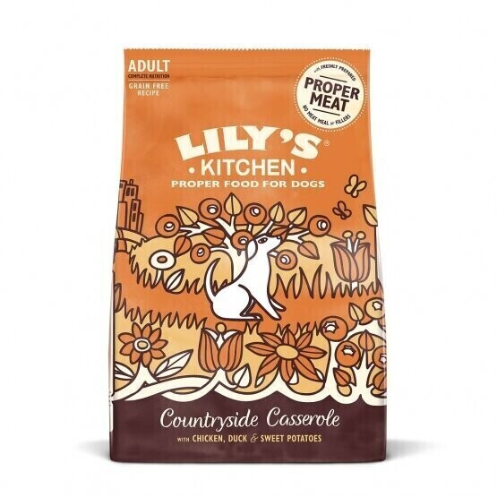 Photos - Dog Food Lilys Kitchen Lily's Kitchen Lily's Kitchen Countryside Casserole dog dry food 1kg 