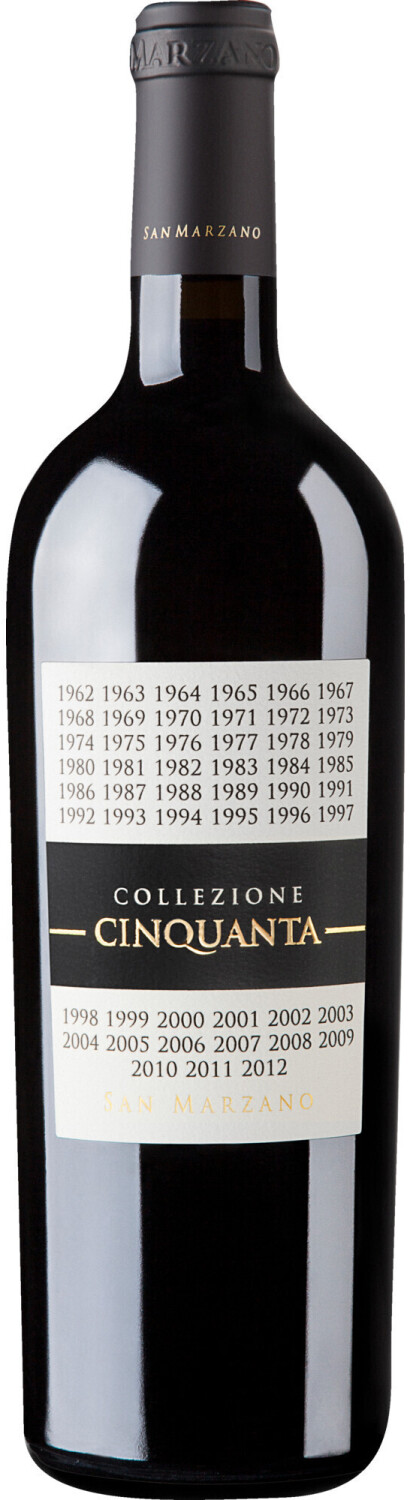 Cantine San Marzano Collezione Cinquanta Vino Rosso d'Italia