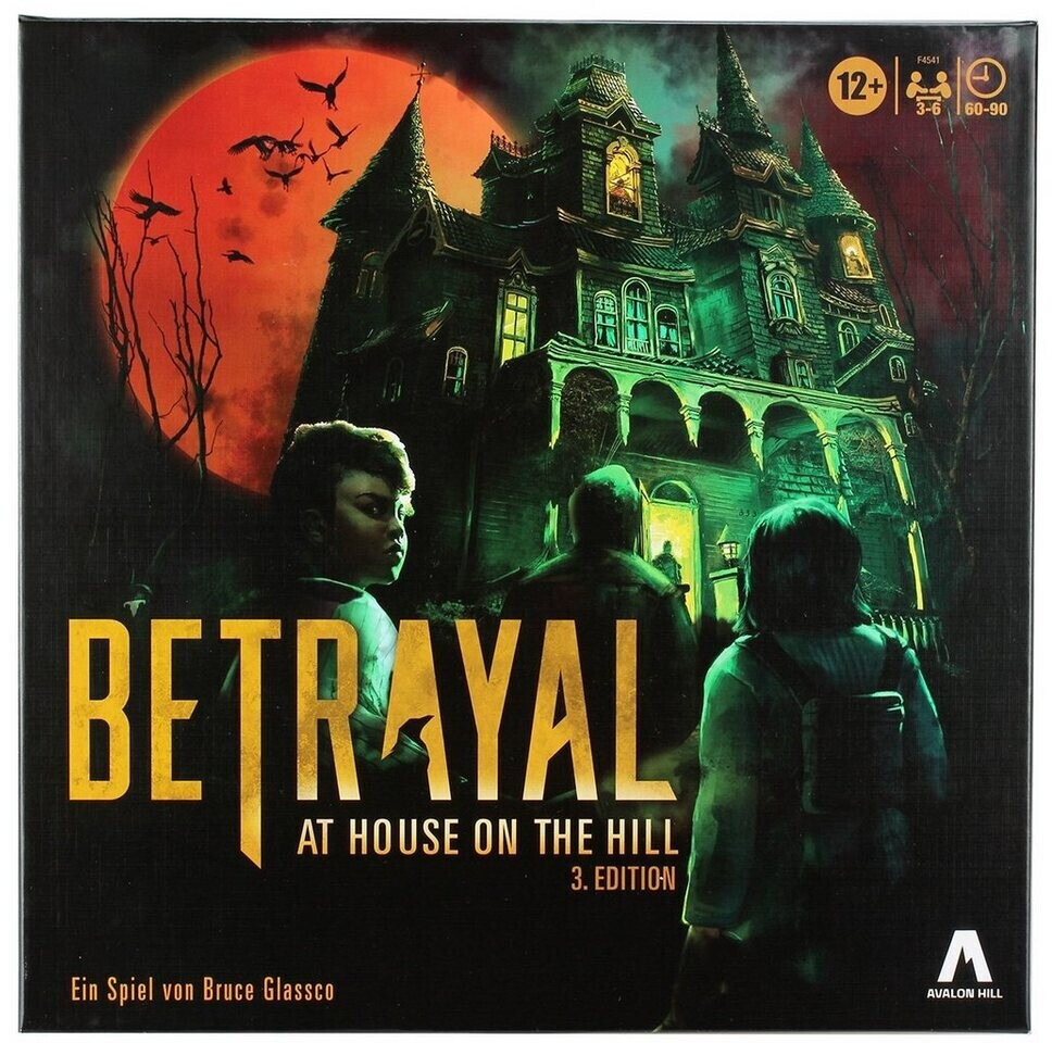Betrayal at House on the Hill 3. Edition ab 43 99 Preisvergleich bei idealo