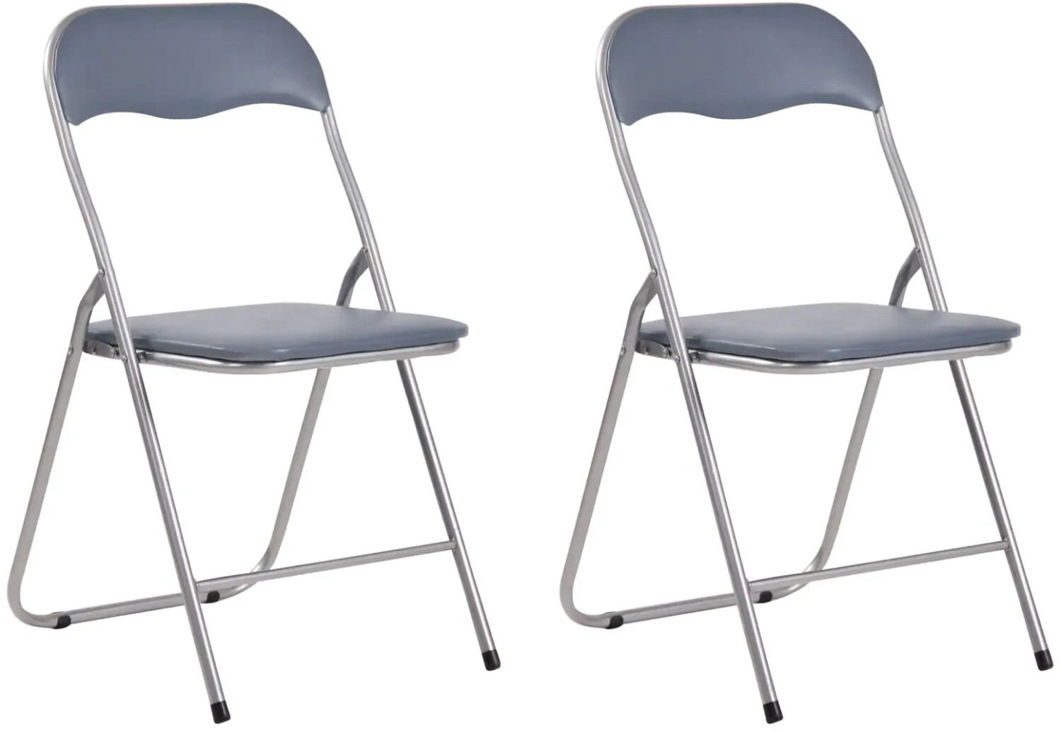 CLP Set of 2 Folding Chair Felix grey