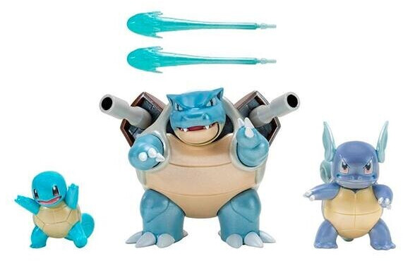 Bizak Pokemon Select Multipack Evolution Squirtle - 3 figures