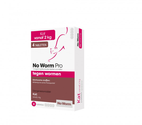 No Worm Pro Cat 12 Tabs
