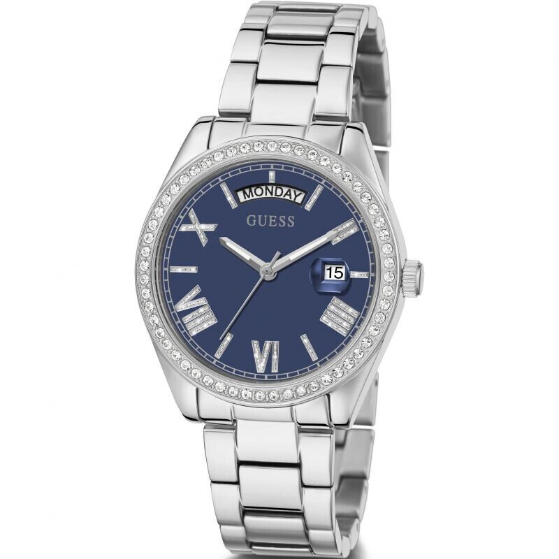 Guess Luna Watch GW0307L1 silver/blue