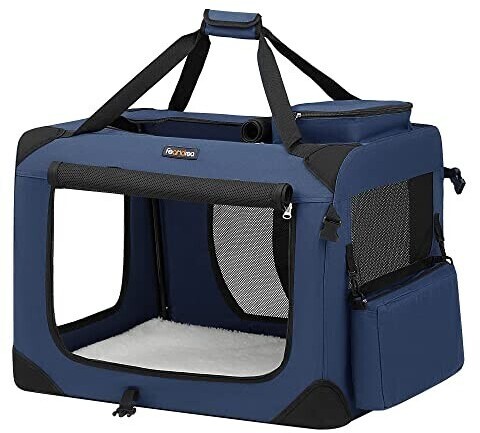 Feandrea Caisse de transport pour chien 70x52x52cm Dark Blue Feandrea Caisse de transport pour chien 70x52x52cm Dark Blue
