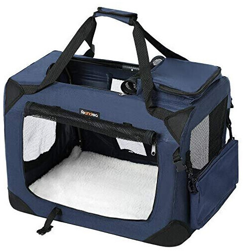 Feandrea Caisse de transport pour chien 70x52x52cm Dark Blue Feandrea Caisse de transport pour chien 70x52x52cm Dark Blue