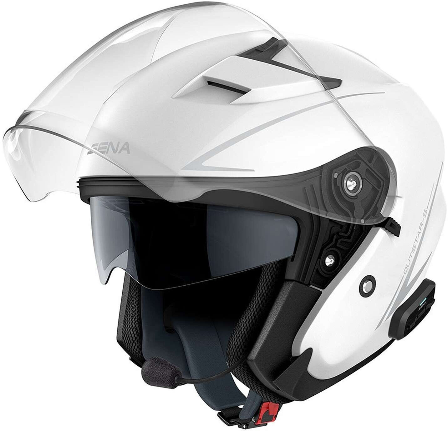 Sena Bluetooth Outstar S White + Bluetooth 5 Headset