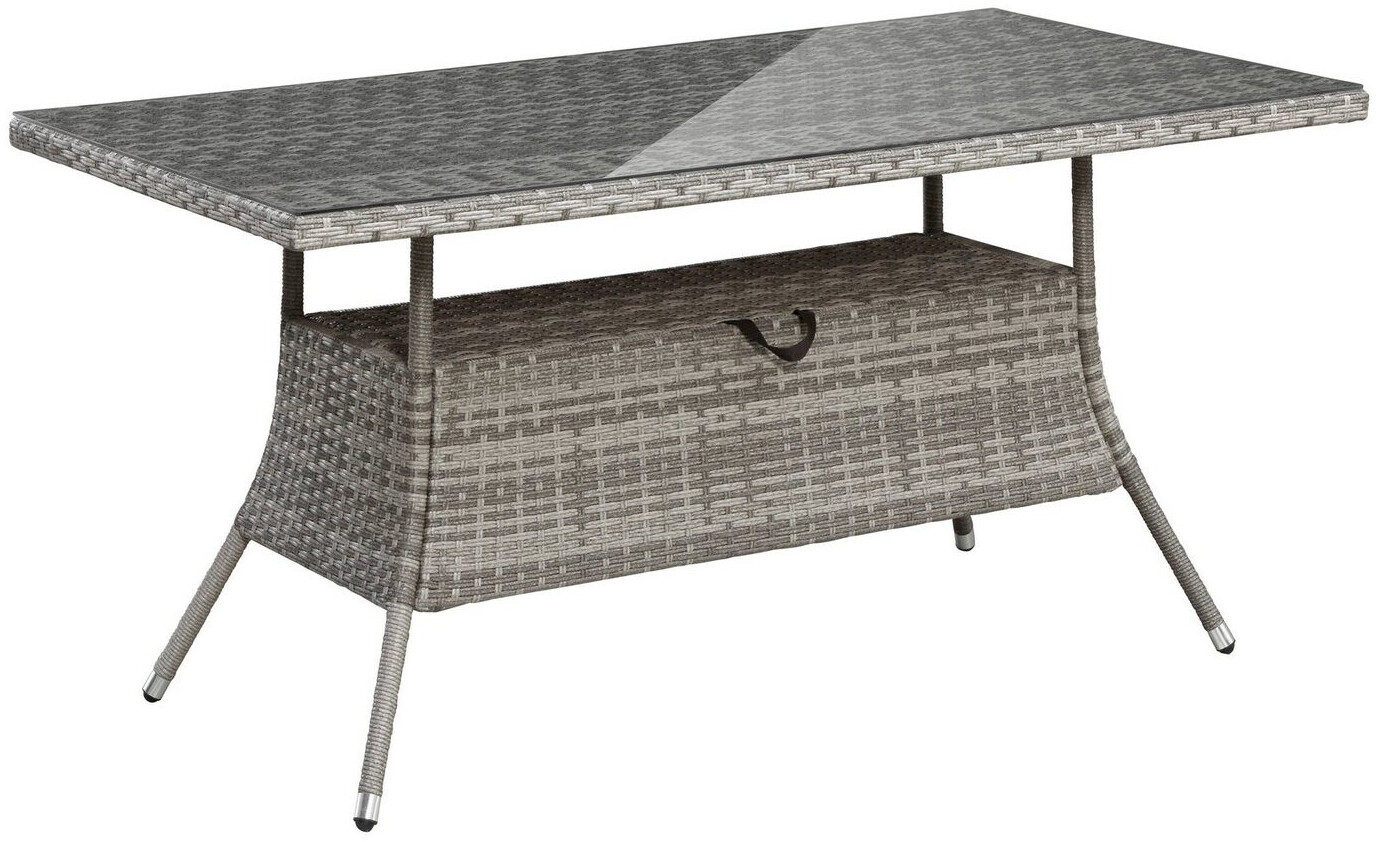 Belluno mit Tisch 13-tlg. ab Konifera € 679,99 Preisvergleich | 150x80cm grau bei