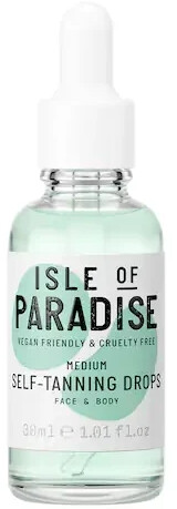 Isle of Paradise Self-Tanning Drops Face & Body Medium (30ml)
