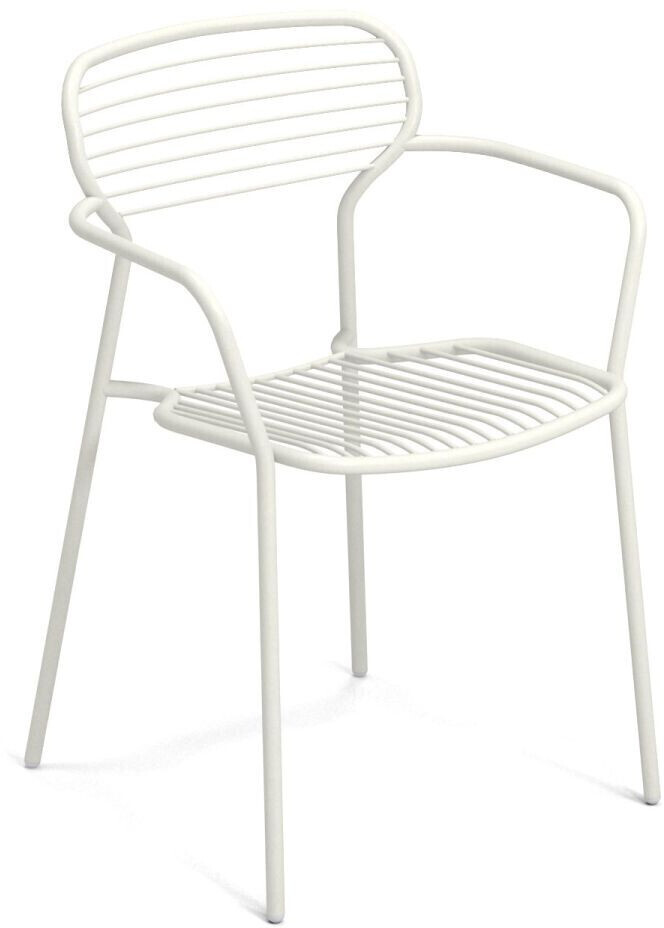Emu Apero Stapelsessel Metal white