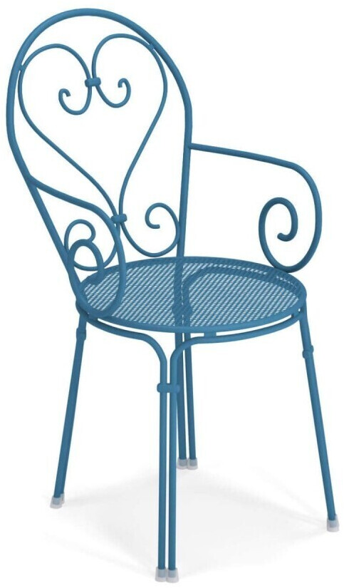 Emu Pigalle stackable chair Metal blue