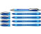 Schneider Slider Memo XB blau Set mit Slider Rave XB blau 4 + 1 Stk. (150275 )