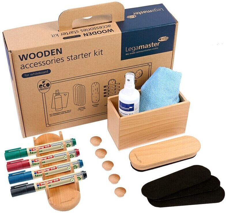 Legamaster Wooden Accessories Starter Kit (7-125600)