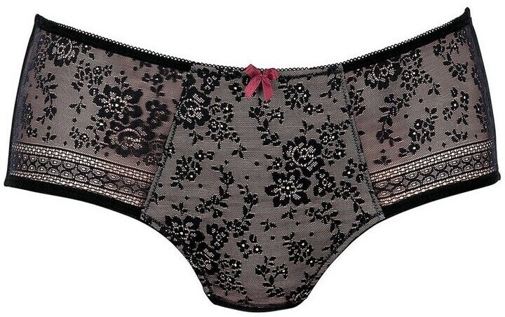 ROSA FAIA Fleur High-Waist Brief black