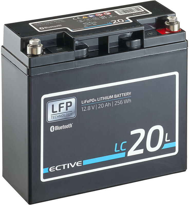ECTIVE LC 200L 12V LiFePO4 Lithium Versorgungsbatterie 200Ah