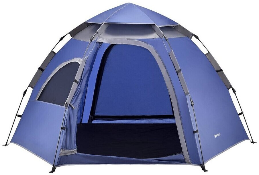 pro.tec Nybro Dome Tent 240x205x140cm Blue