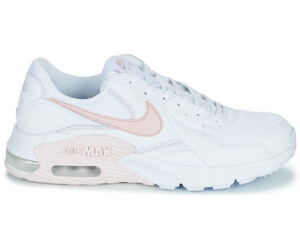 white & pink air max excee trainers