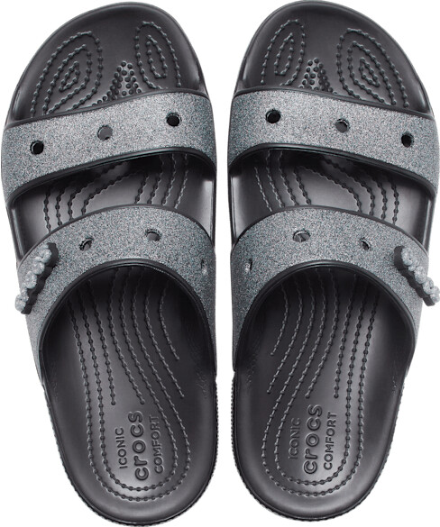 Crocs glitter flip flops 2025