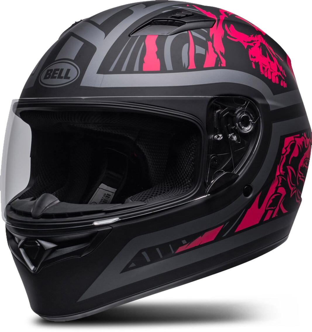 Bell Qualifier Rebel noir/fuchsia