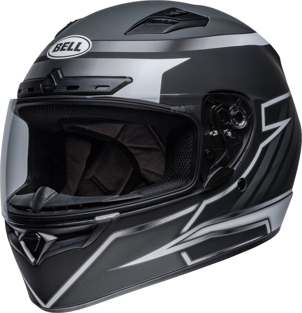 Bell Qualifier DLX Mips Raiser mat noir/blanc