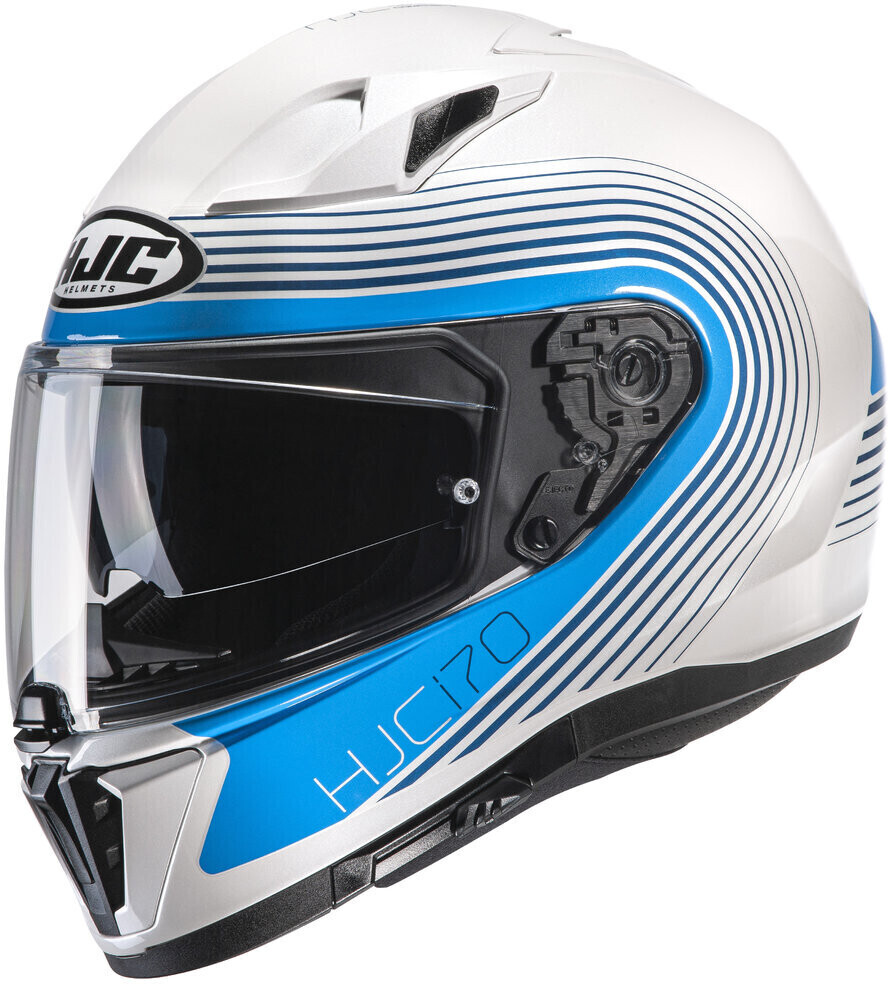 HJC I70 Surf blanc/bleu MC2