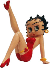 Plastoy Betty Boop jambes en l'air