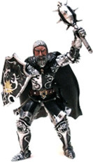 Plastoy Le chevalier noir et argent
