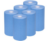 Putztuchrolle blau 3-lagig 38x36 cm Putzpapier Handtuchrolle Putztücher 