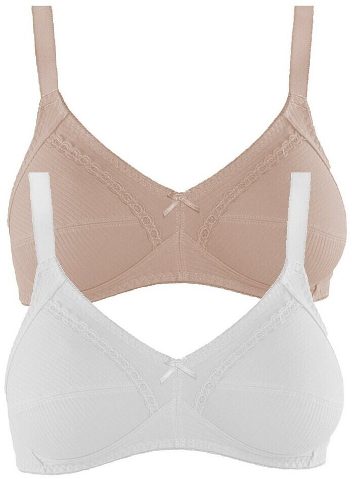 Naturana Natural Soft Bra 2-Pack (86545)