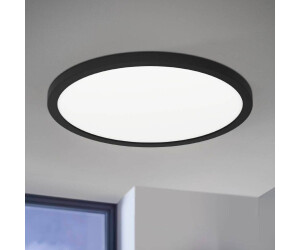 € Rovito LED 295mm Schwarz Eglo Panel bei 146W/1700lm und Preisvergleich | rund Weiß ab 61,60