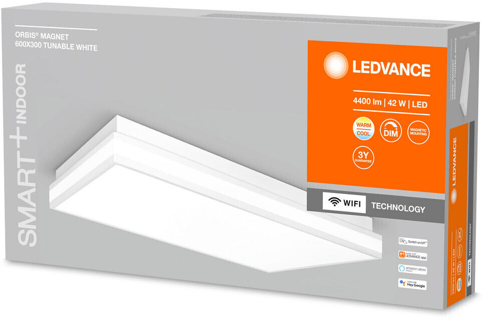 Smart+ Tunable LEDVANCE Orbis x Deckenleuchte 600mm LED bei 42W/4400lm Weiß € White 62,11 ab Preisvergleich | 300