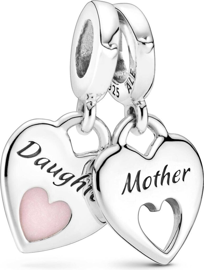 Pandora Double Heart Split Dangle Charm (799187C01)