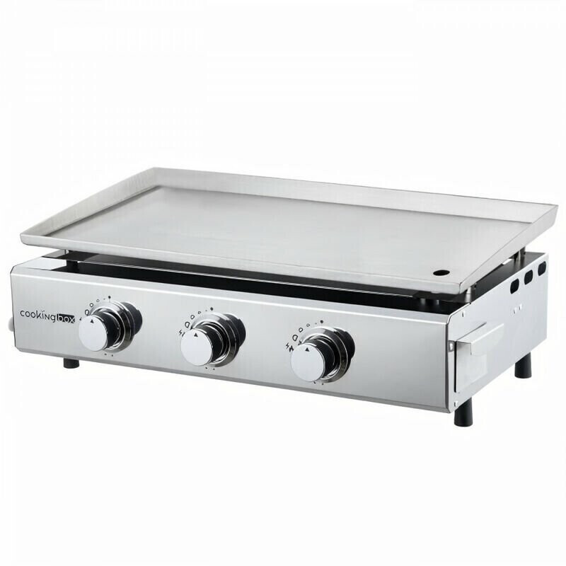 Cookingbox Brasilia 3 feux argenté