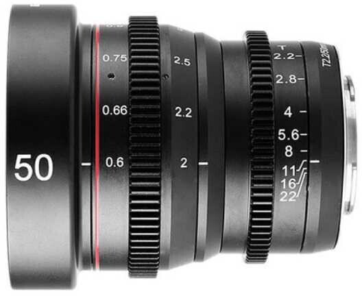 Meike MK 50mm T2.2 Cine Canon RF