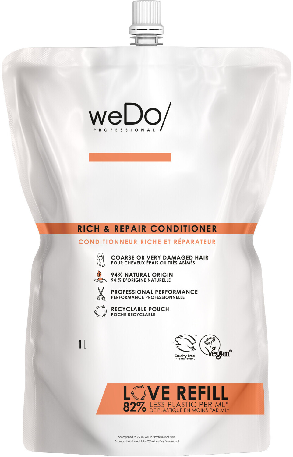 weDo/ Professional Rich & Repair Conditioner Refill (1000ml)
