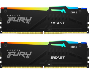 Buy Kingston FURY Beast RGB 16GB Kit DDR5-6000 CL40 (KF560C40BBAK2