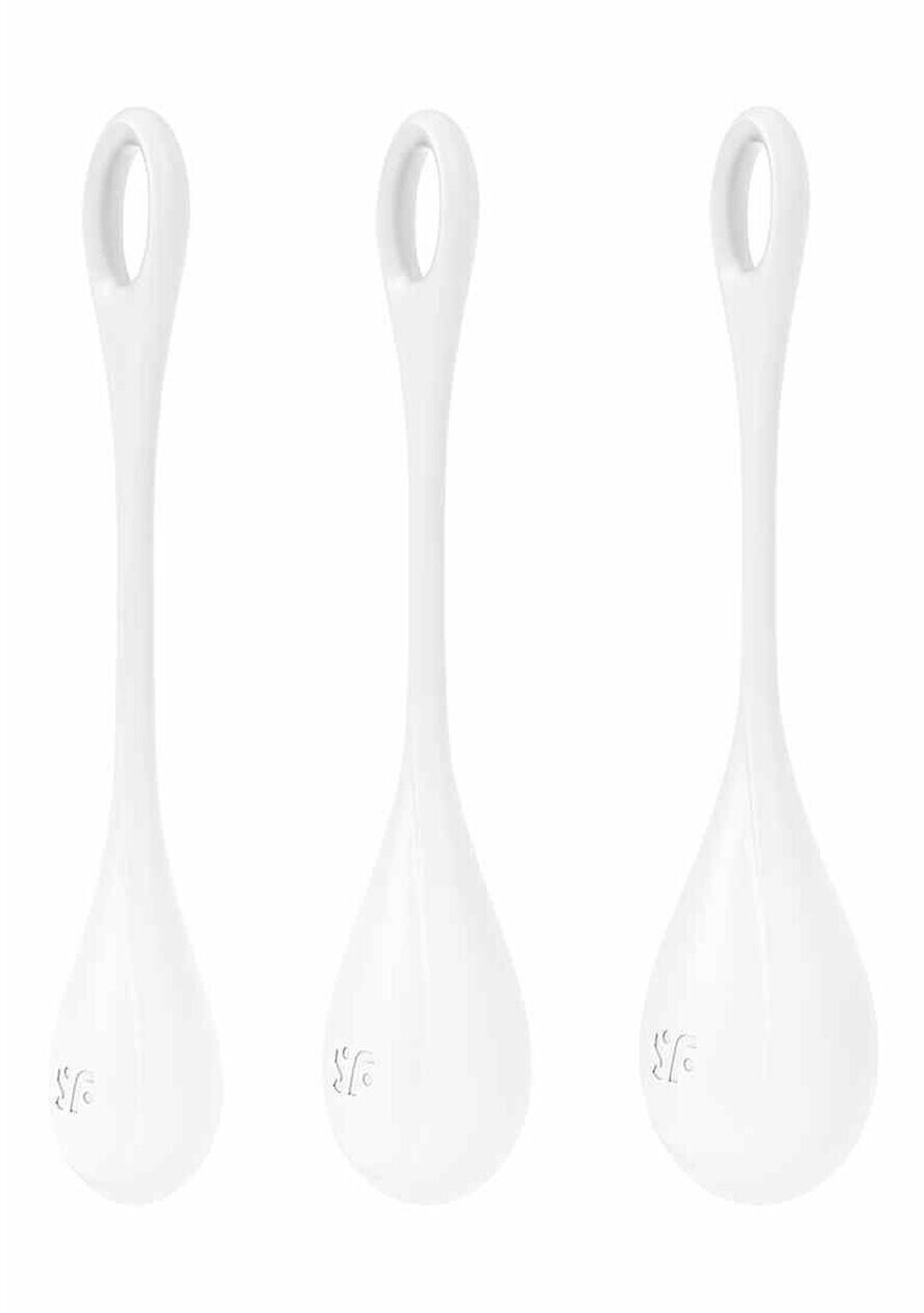 Satisfyer Yoni Power 1 Balls Training Set 3 pcs white