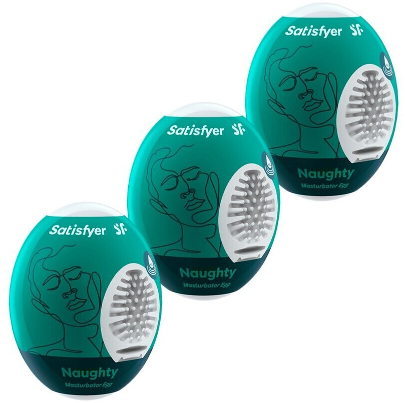 Satisfyer Masturbator Egg - Naughty (3 pcs)