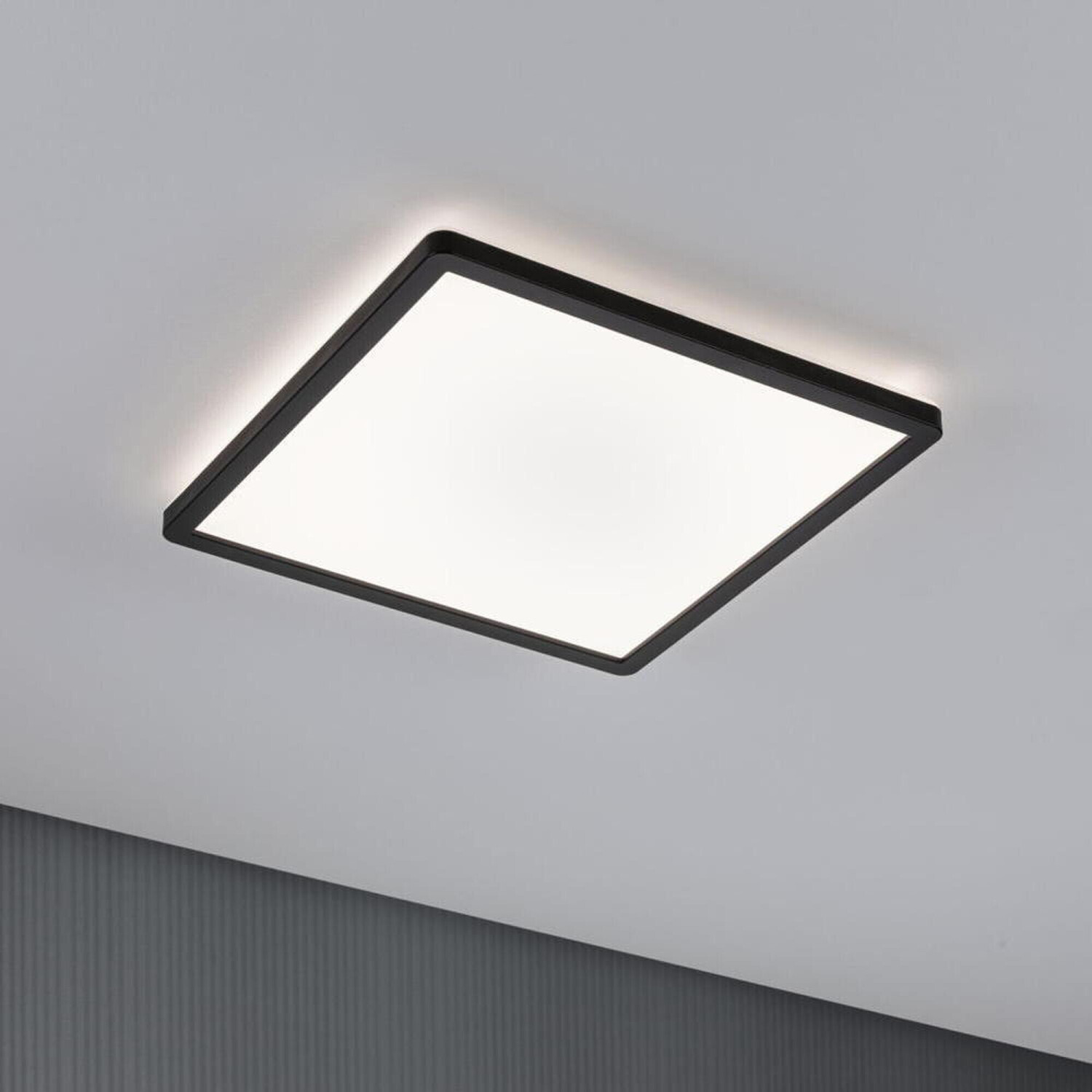 Paulmann LED Deckenleuchte Atria Shine Schwarz 16W/1600lm 4000K quadratisch  (71015) ab 25,19 € | Preisvergleich bei