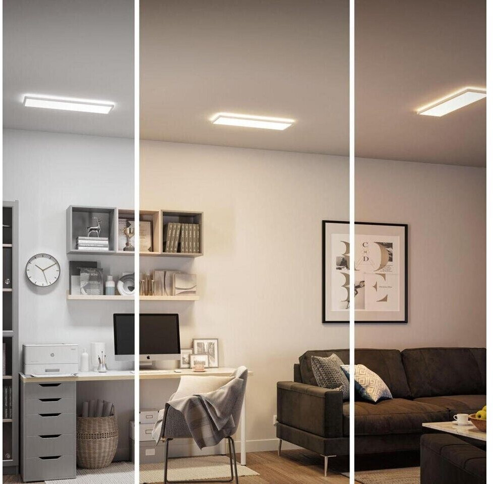 Paulmann LED Wand-/Deckenpanel ab 2x bei white tunable Preisvergleich Atria | € 43,46 11,5W/1800lm Weiß (79927) Shine