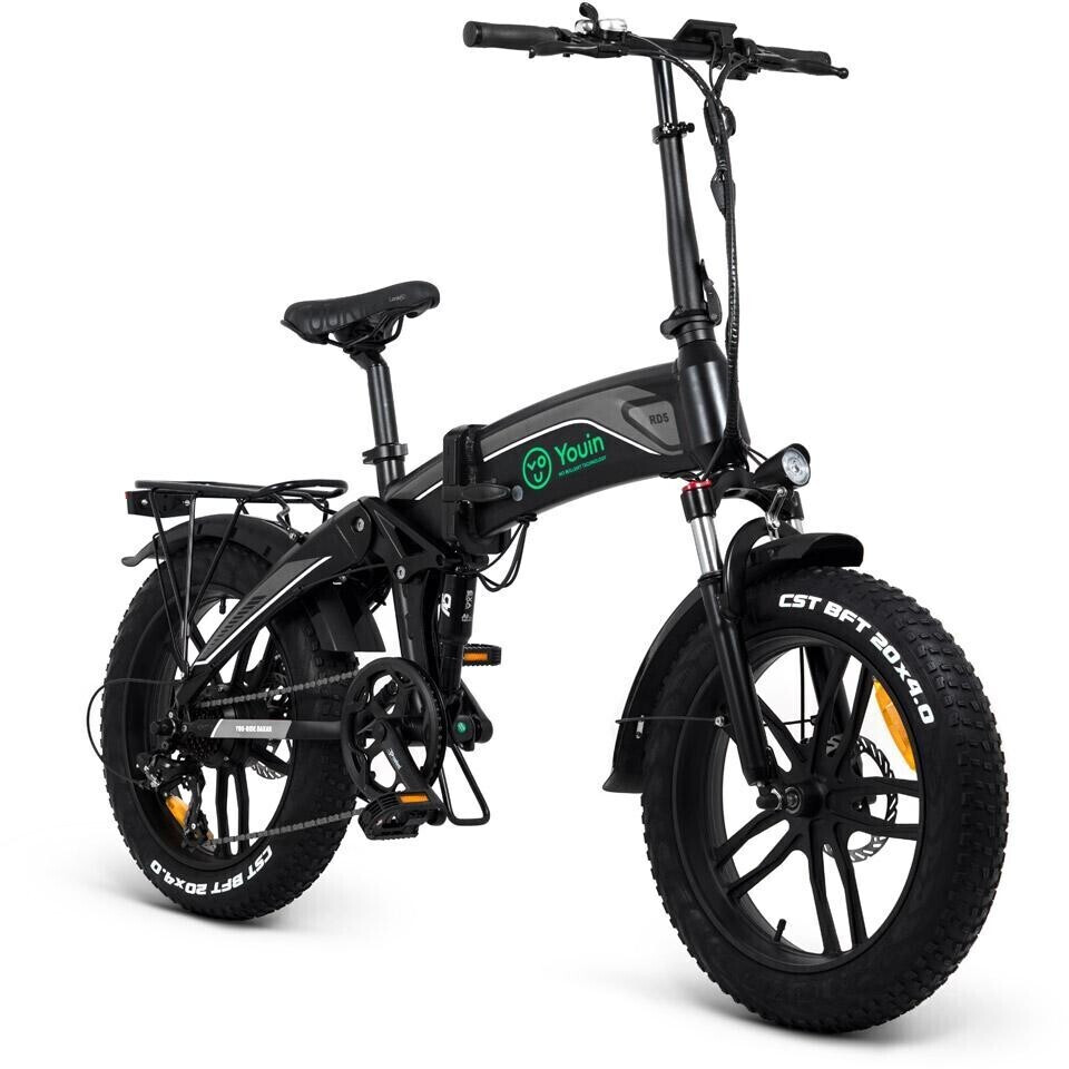 Bicicleta eléctrica plegable - ADO - A20+ (Negra)
