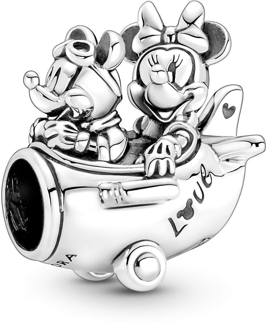 Pandora Disney Mickey Mouse & Minnie Mouse Airplane (790108C00)
