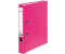 Falken PP-Color-Ordner A4 50mm mit Einsteckschild pink (11286820F)
