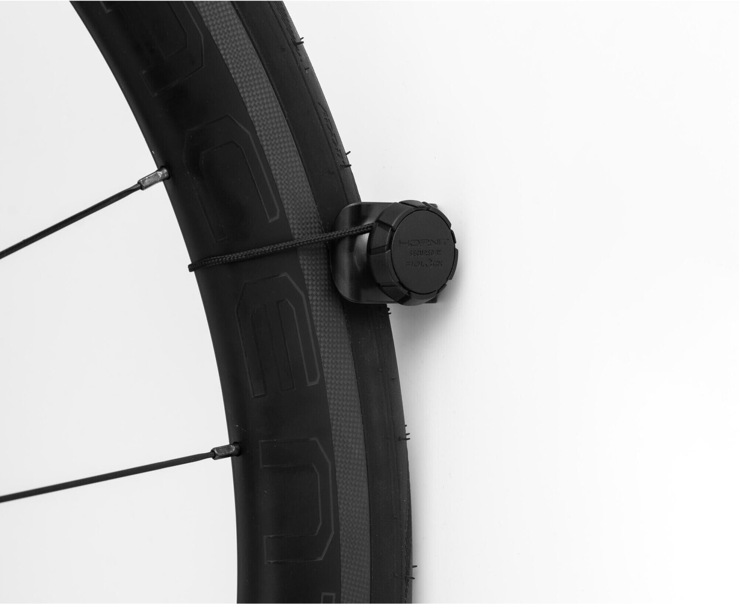 Hornit Fahrrad-Wandhalterung Clug Pro XL Reifenbreite 58-69 mm, Schwarz