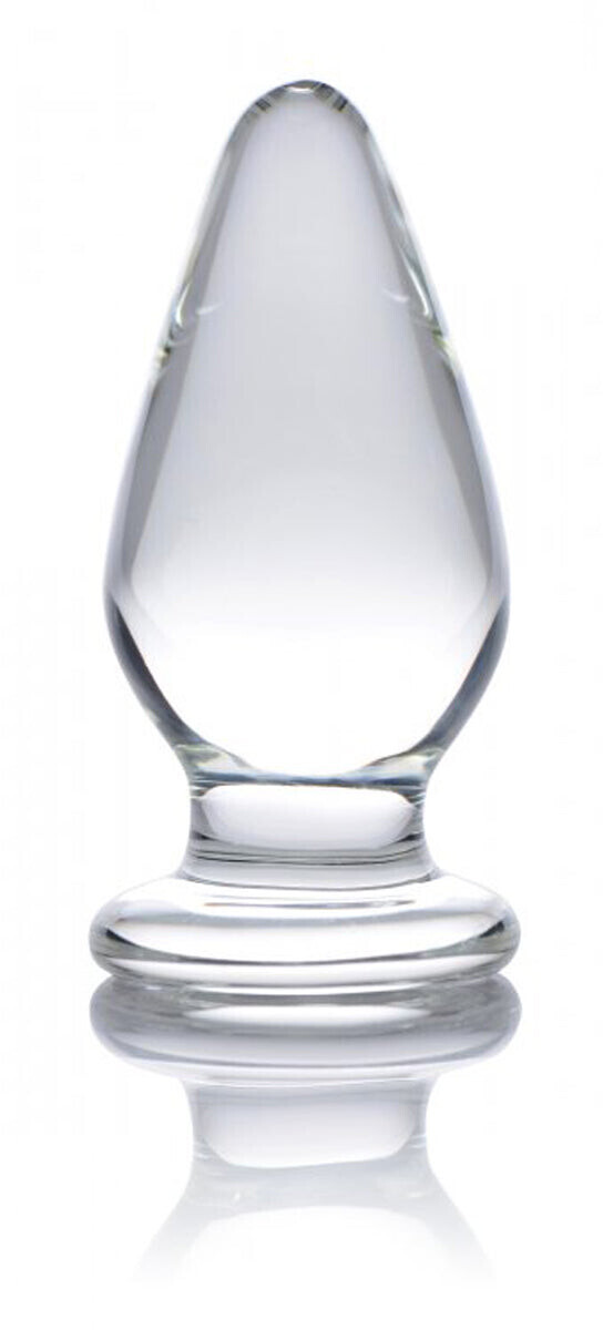Prisms Erotic Glass Ember Anal Plug Glass
