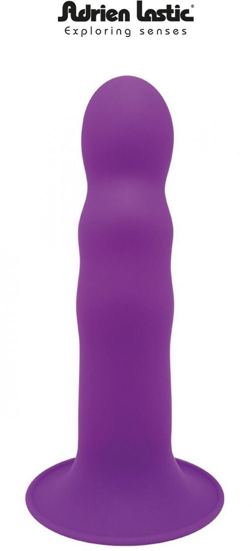 Adrien Lastic Hitsens 3 Dual Density Silicone Dildo purple 18,2cm